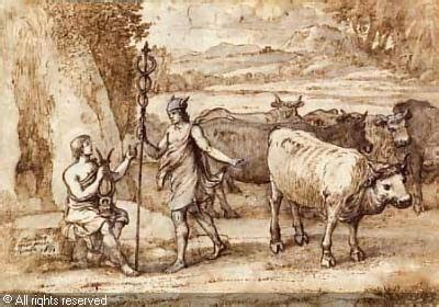 hermes greek mythology thief|Hermes the stolen cattle.